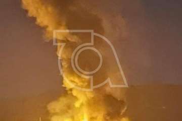  Pavoroso Incendio de una nave industrial en Jinámar (Telde)/TA.